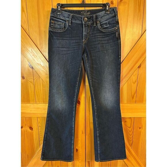 Silver Jeans AIKO bootcut Size 28/31 dark wash (0091) - Picture 1 of 11